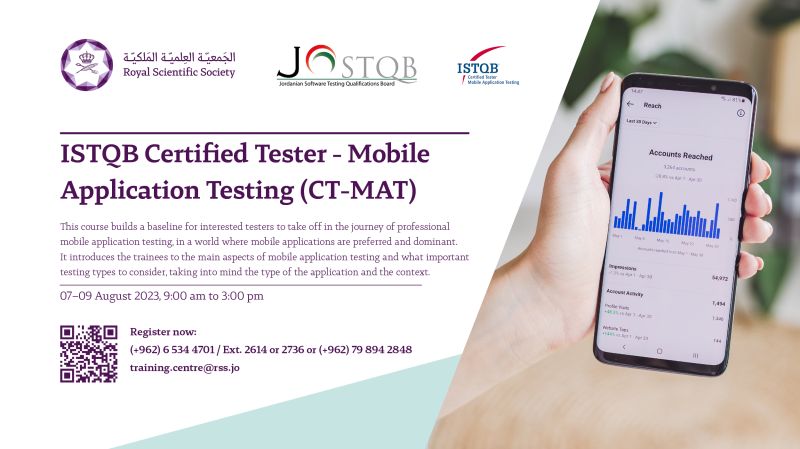 
Upcoming ISTQB Certified Tester (CT - MAT) Course
		