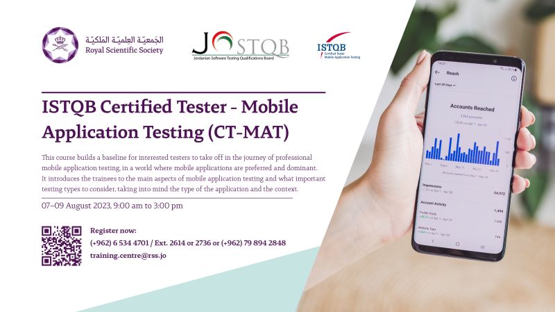 
Upcoming ISTQB Certified Tester (CT - MAT) Course
		